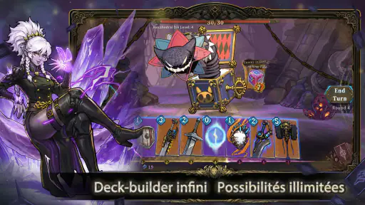 Abyssal Soul - Roguelike TCG screenshot 1