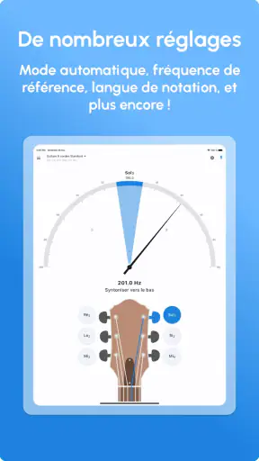Accordeur de Guitare LikeTones screenshot 12