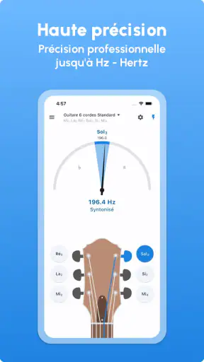 Accordeur de Guitare LikeTones screenshot 3