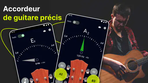 Accordeur de Guitare Simple screenshot 1