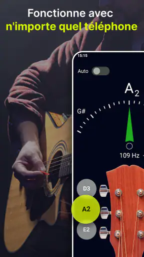 Accordeur de Guitare Simple screenshot 2