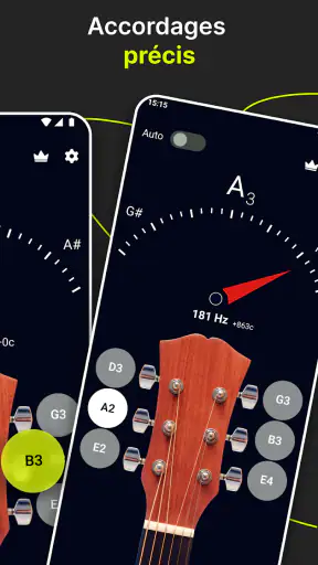 Accordeur de Guitare Simple screenshot 3