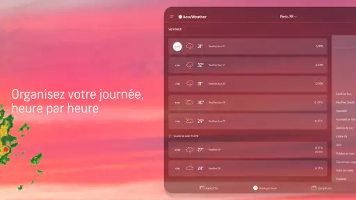 AccuWeather: Satellite Météo screenshot 9