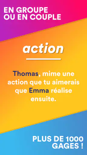 Action ou Vérité ? Jeu Soirée screenshot 2