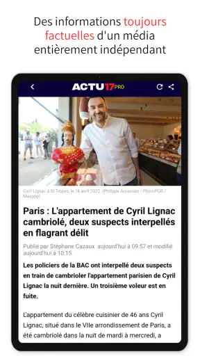 Actu17 | Actualités en direct screenshot 12