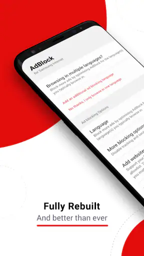 Adblock pour Samsung Browser screenshot 1