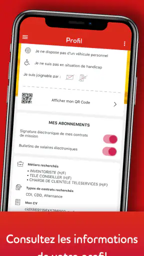 Adecco & moi - Mission Interim screenshot 6