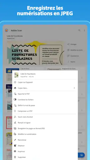 Adobe Scan : scanner PDF, OCR screenshot 12