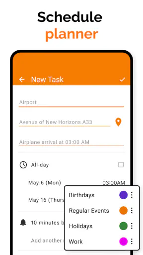 Agenda simple screenshot 12