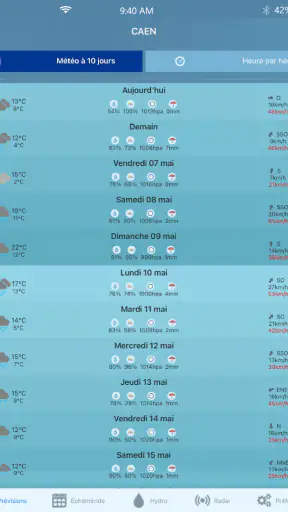 AgriMeteo - Ma meteo agricole screenshot 5