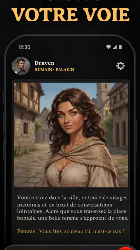 AI Dungeon Master & JDR Fablia screenshot 7