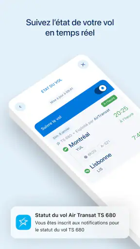 Air Transat | Vols et Voyages screenshot 4