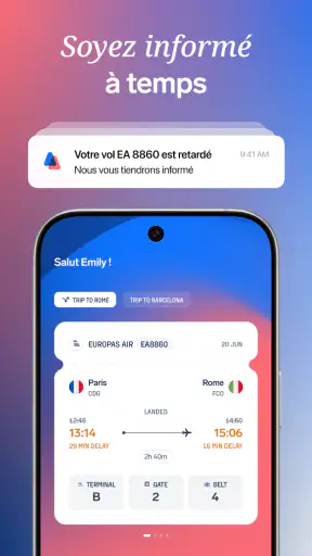 AirHelp・Suivre un vol screenshot 3