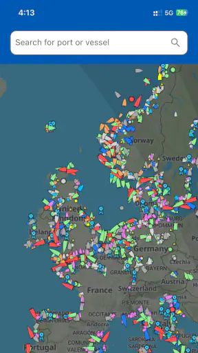 AIS Maritime - Radar bateau screenshot 1