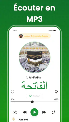 Al-Quran Hors ligne Lire screenshot 2