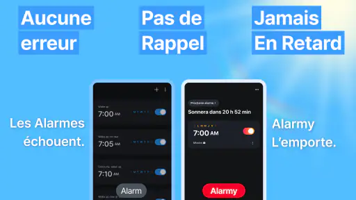 Alarmy – Réveil et sommeil screenshot 1