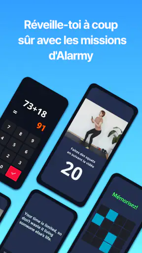 Alarmy – Réveil et sommeil screenshot 12