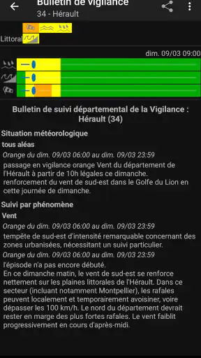 Alerte Météo screenshot 5
