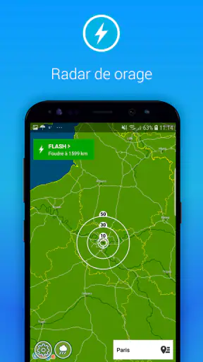 Alerte Orage Meteoplaza screenshot 1