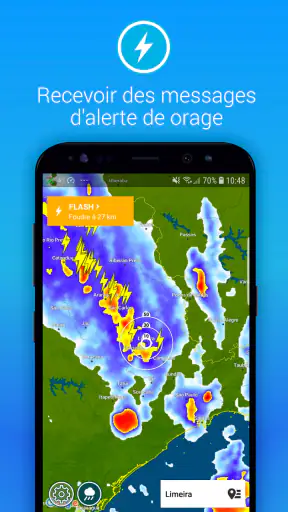 Alerte Orage Meteoplaza screenshot 2