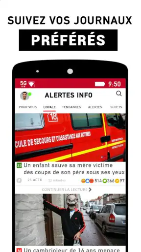 Alertes info France screenshot 3