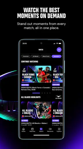 All Blacks & Black Ferns Rugby screenshot 4