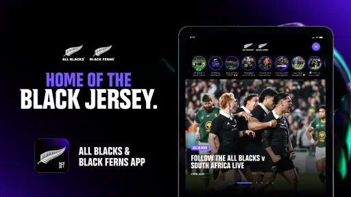 All Blacks & Black Ferns Rugby screenshot 9