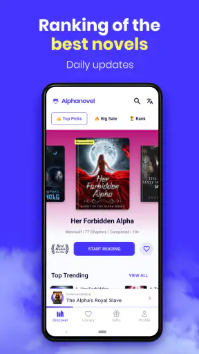 AlphaNovel — Livres et récits screenshot 2