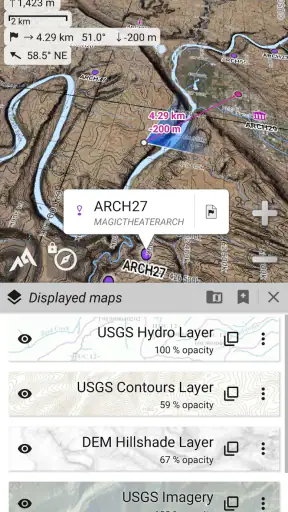 AlpineQuest Rando GPS screenshot 2