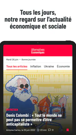 Alternatives Economiques screenshot 9