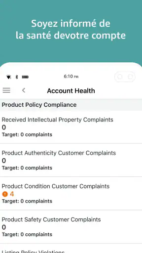 Amazon Vendeur screenshot 3
