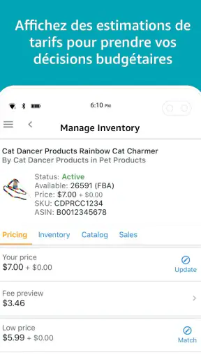 Amazon Vendeur screenshot 7
