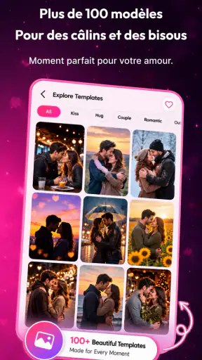 Amour IA - Câlin et bisous IA screenshot 3
