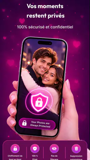 Amour IA - Câlin et bisous IA screenshot 7