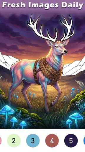 Ancient Color By Number Game screenshot 10