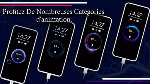 Animation charge batterie 3d screenshot 12