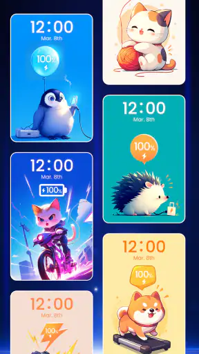 Animation Chargement Batterie screenshot 2
