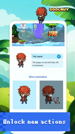 Animaux animés Shimeji Screen screenshot 2