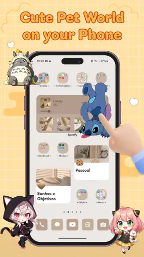 Anime Shimeji, Pet On Screen screenshot 12