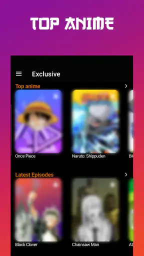 Anime tv - Anime Watching App screenshot 1