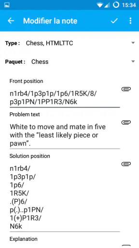 AnkiDroid (Cartes mémoire) screenshot 7