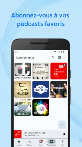 AntennaPod - Lecteur Podcast screenshot 2