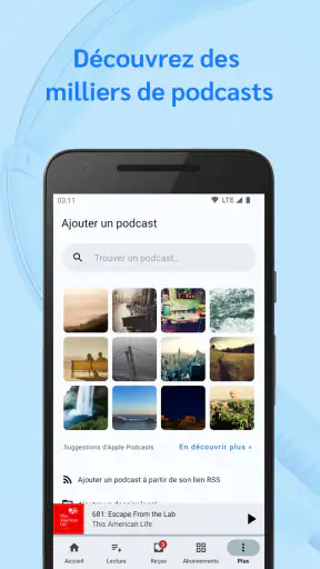 AntennaPod - Lecteur Podcast screenshot 6