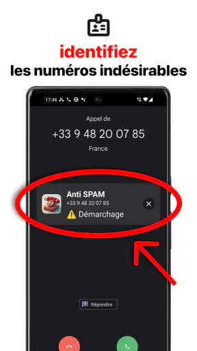 Anti SPAM bloqueur démarchage screenshot 2