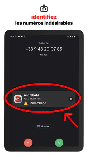 Anti SPAM bloqueur démarchage screenshot 7