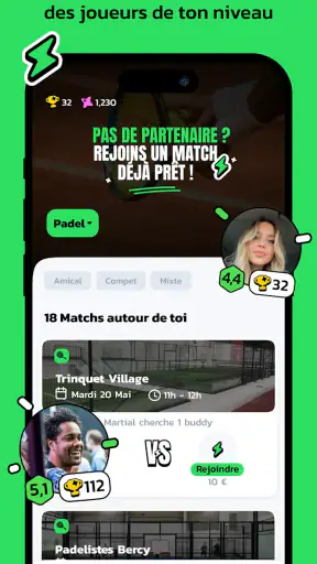 Anybuddy: Tennis Padel Squash screenshot 5