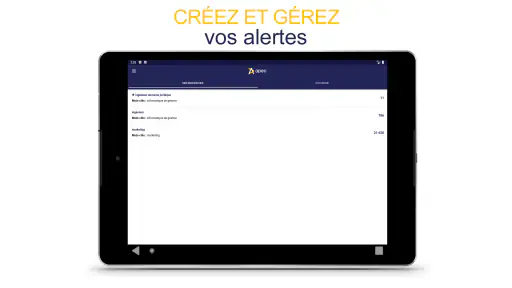 Apec : offres d’emploi cadres screenshot 12