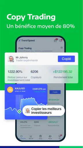 App de trading Speed XTrend screenshot 3