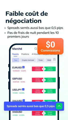 App de trading Speed XTrend screenshot 4