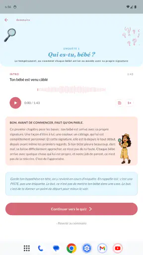 App du Détective : comprendre screenshot 11